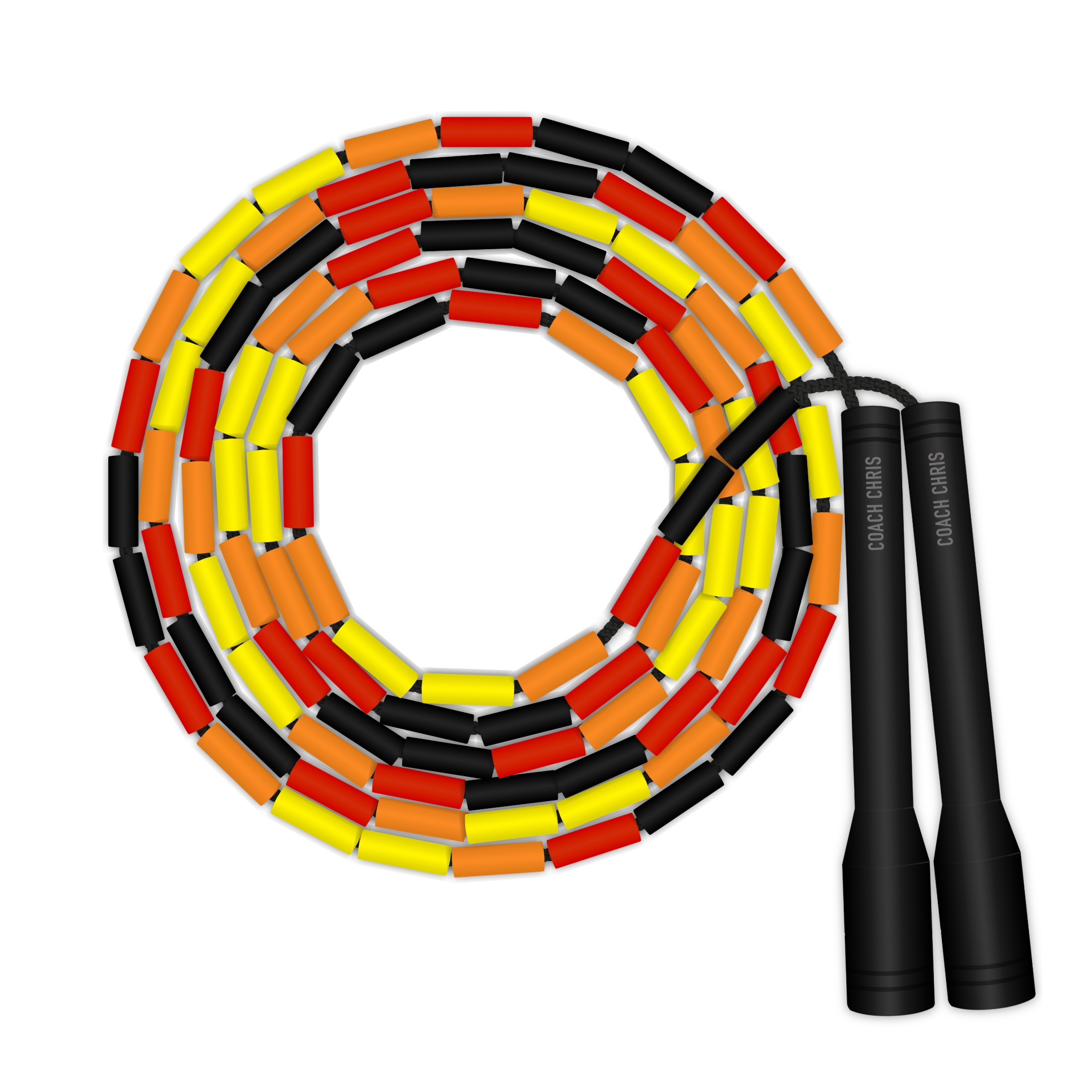 Spectrum Beaded Rope - Coach Chris | The Jump Rope Company